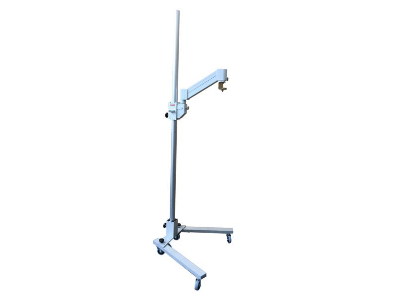 Trolley stand light with spring arm